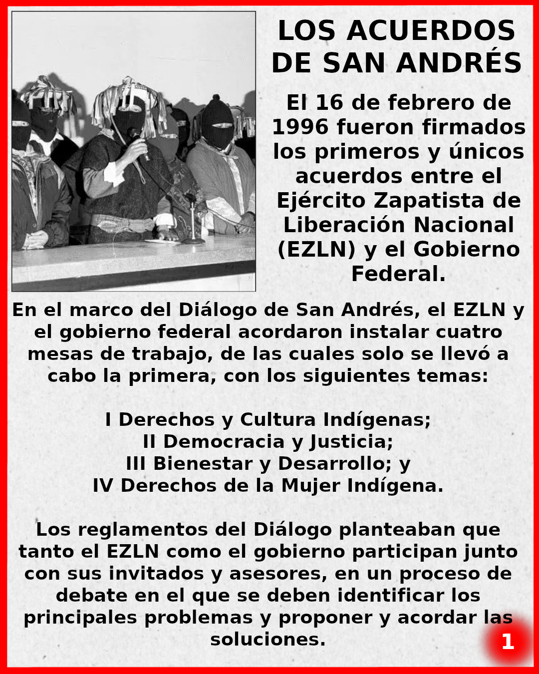 Los Acuerdos de San Andrés